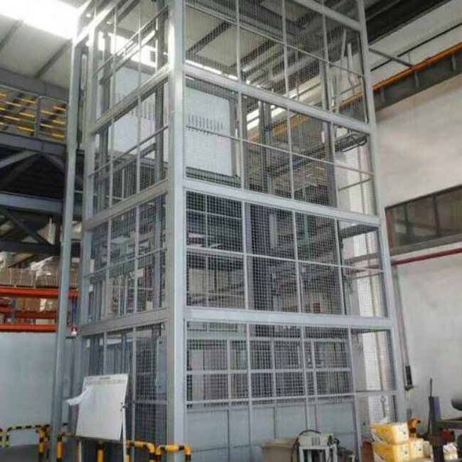 兰西导轨式升降平台货梯